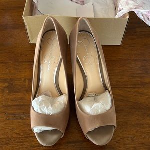 Jessica Simpson wedge heels